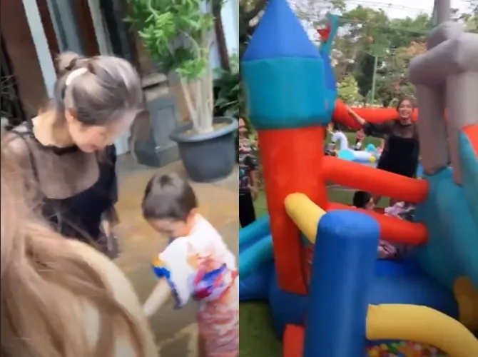 Jedar dan El © instagram.com/ramadhaniabakrie