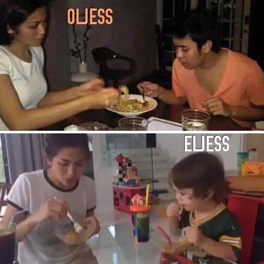 Dulu Oljess, sekarang Eljess © Instagram/inijedar