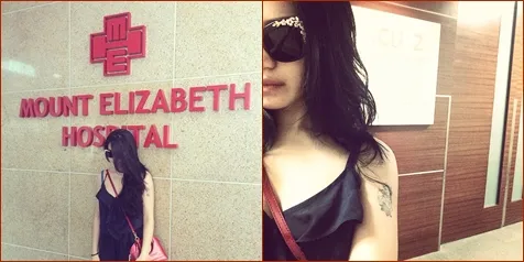 Jessica kunjungi Olga di Singapura / © Instagram