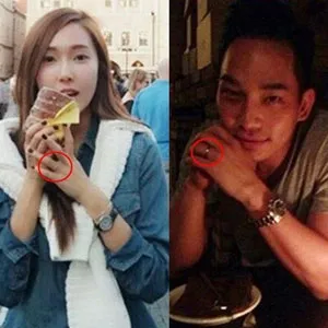 Jessica Girls Generation dan Tyler Kwon ketahuan memakai cincin yang sama @allkpop.com