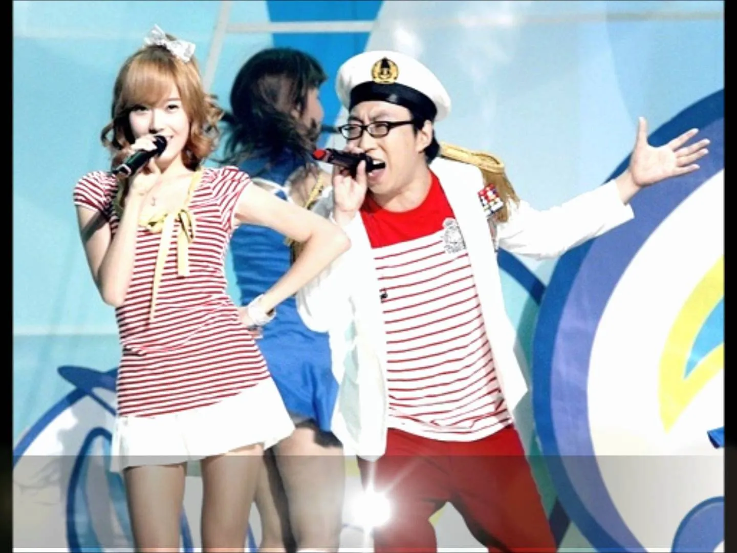 Jessica Jung saat berkolaborasi dengan Park Myung Soo. credit: Youtube