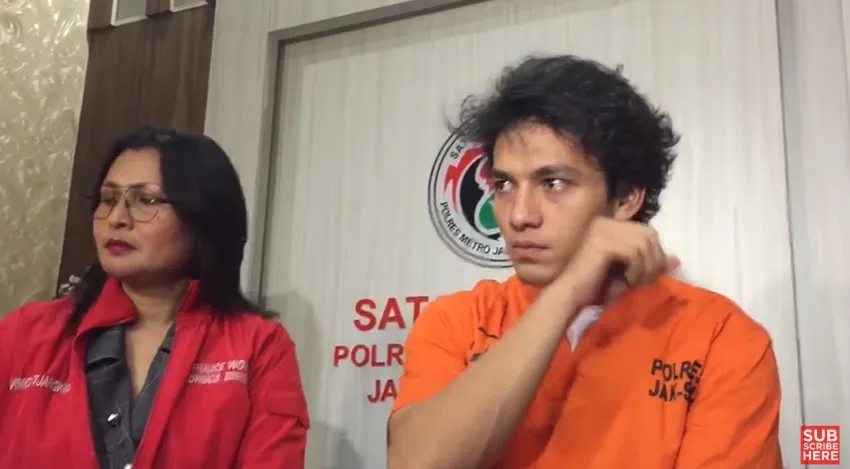 Jefri Nichol menangis saat meminta maaf pada keluarga @@ YouTube.com/KapanLagiDotCom