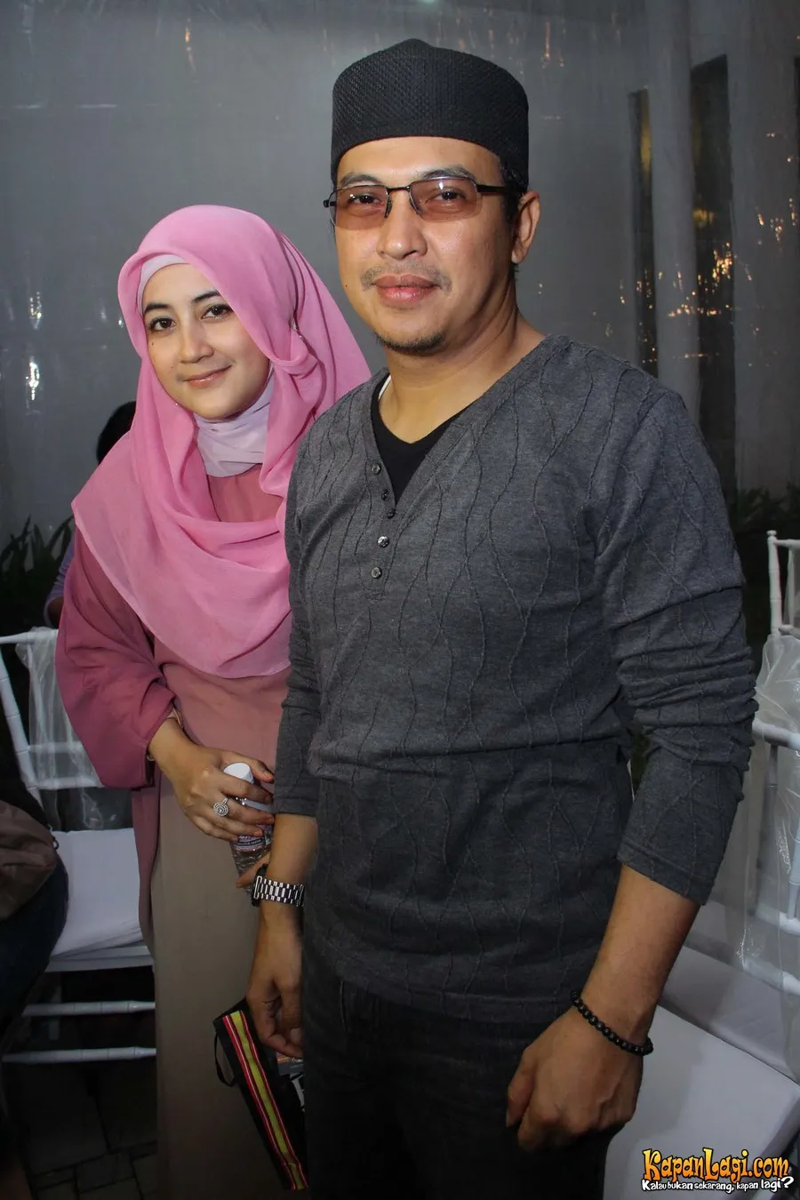 Pipik Dian Irawati meneruskan tradisi almarhum Uje untuk menggelar pengajian bersama anak yatim. ©KapanLagi.com®