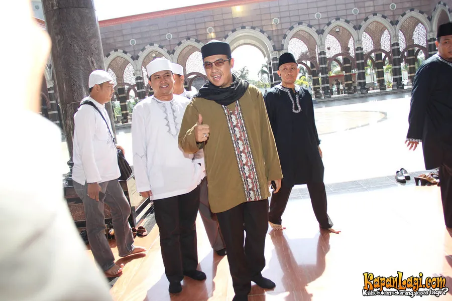 Pihak keluarga almarhum Uje belum bisa mewujudkan pembangunan pesantren Uje.