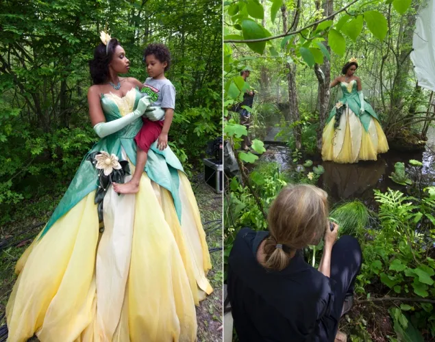 Jennifer bersama anaknya, David | Foto: Annie Leibovitz