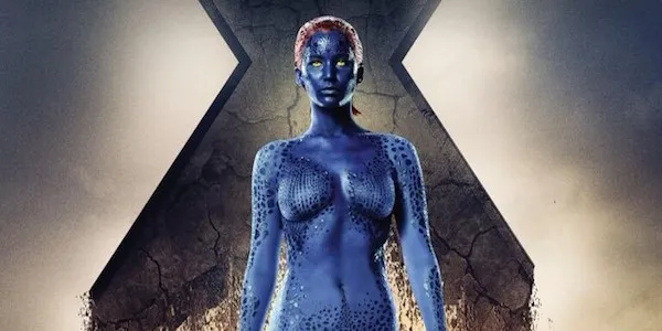 JenLaw sebagai Mystique/©20th Century Fox