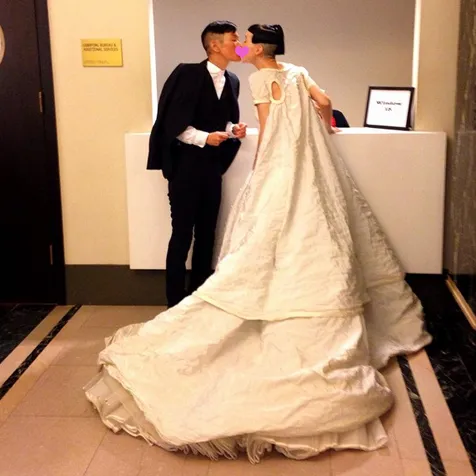 Happy wedding Shimizu & Harper! instagram.com/jennyshimizu