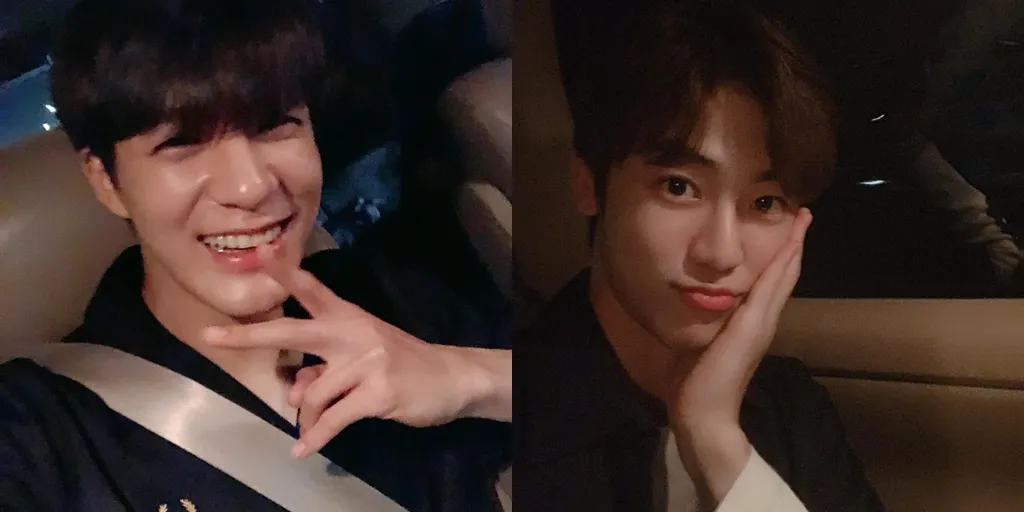 Jeno dan Jaemin saat berkunjung ke kantor SM Entertainment ©Instagram