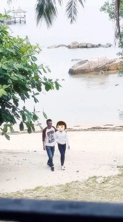 Potret Jerry Aurum dan Aisha Bertemu (Credit: Instagram/denadaindonesia)