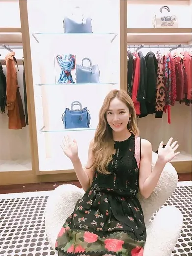 Jessica Jung saat menhghadiri acara pembukaan COACH di Malaysia. /©instagram.com/jessica.syj