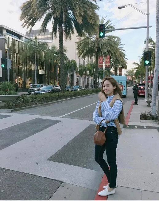 Belum lama ini, Jessica Jung tampak sedang menikmati waktu jalan-jalan di LA. /©instagram.com/jessica.syj