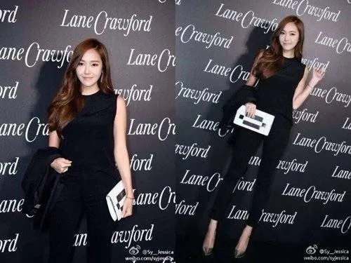 Jessica Girls Generation saat menghadiri even ulang tahun Lane Crawford, Kamis (16/10) @allkpop.com