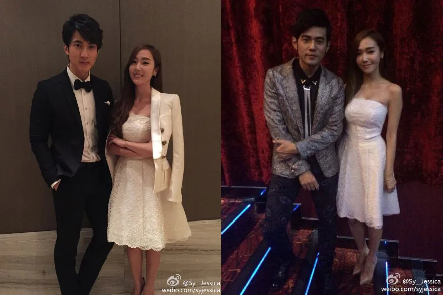 Jessica mantan Girls Generation menikmati waktunya bersama Wu Chun dan Jay Chou @lollipop.sg