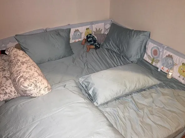 Baby El Kalau Tidur Suka Ngumpet © instagram jedarcantik