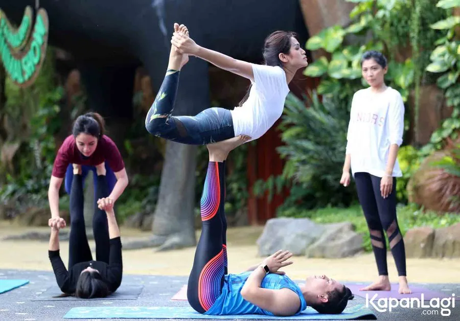 Jessica Iskandar terinspirasi dari temannya untuk kembali berolahraga © KapanLagi.com®/Bayu Herdianto