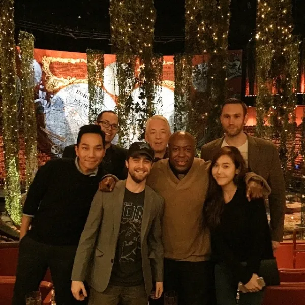 Foto bersama Jessica Jung dan Daniel Radcliffe © instagram.com/reggiemartin10