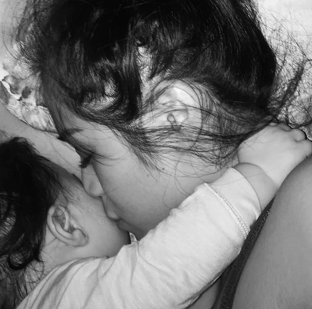 Jessica Iskandar dan Baby El @ Instagram.com/Jessica Iskandar