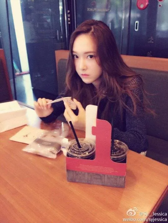 Jessica memamerkan wajah ala pemeran film horror @allkpop.com