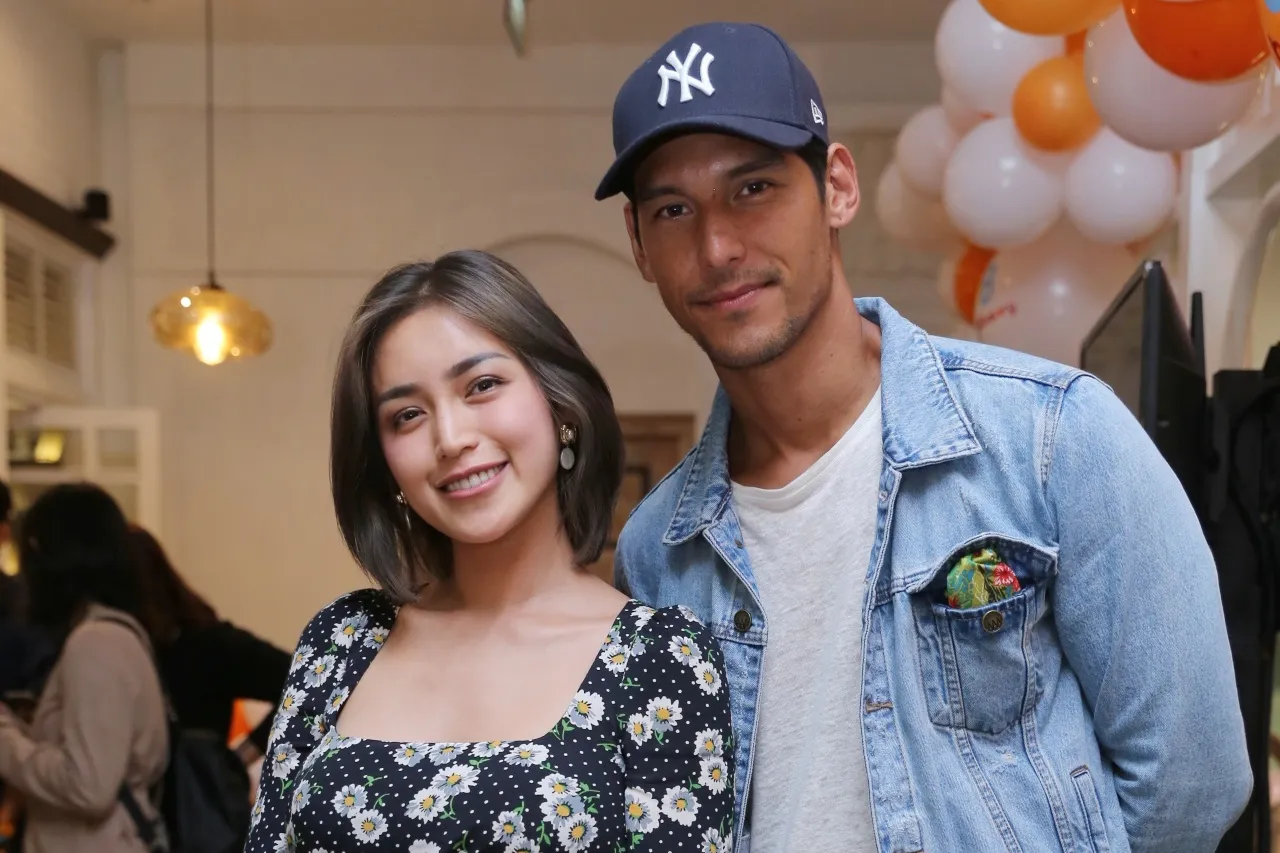 Jessica Iskandar dan Richar Kyle di ulang tahun El Barack ©KapanLagi.com/Adrian Utama Putra
