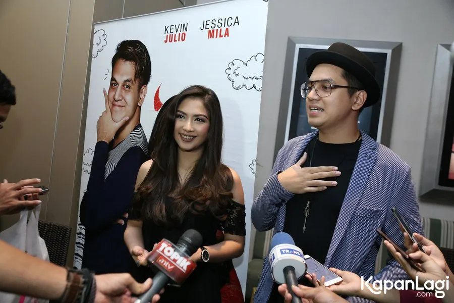 Jesmil menampar Kevin pakai hati!/©KapanLagi.com®/Agus Apriyanto
