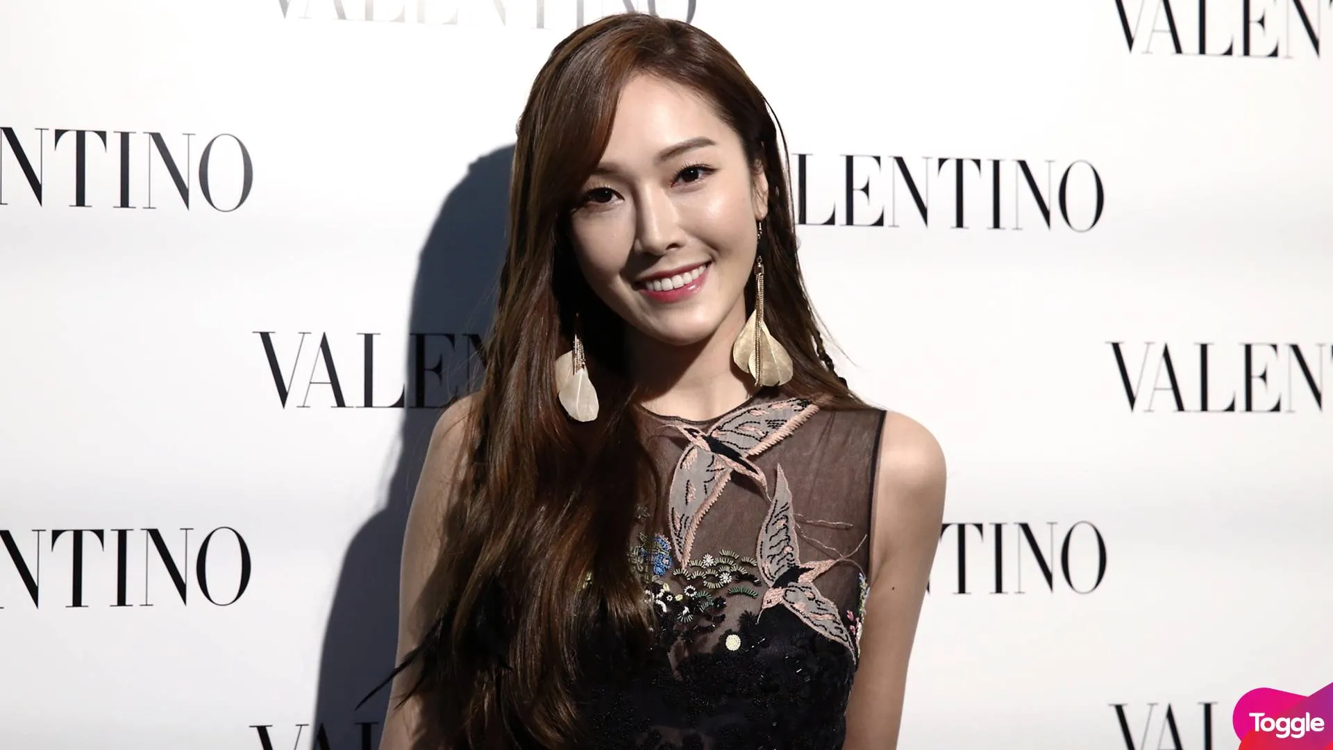Penampilan Jessica Jung saat menghadiri launchin brand fashion dunia di Singapura, kemarin (13/1). © toggle.sg