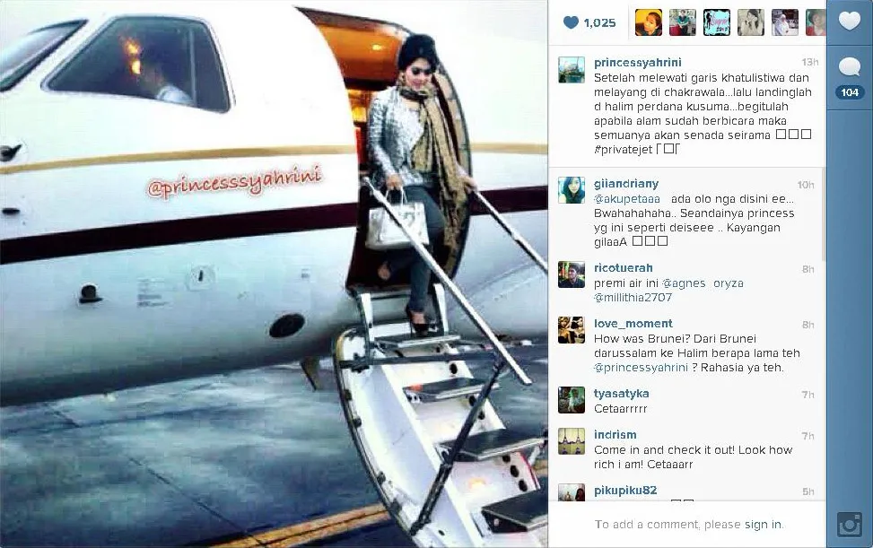 Private Jet!