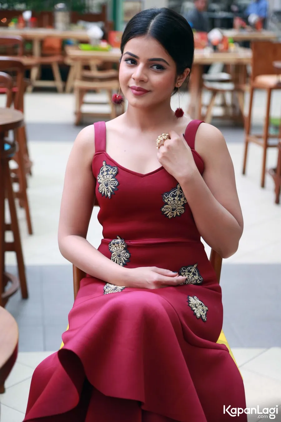 Jigyasa Singh suka syuting di Indonesia © KapanLagi.com®/Muhammad Akrom Sukarya