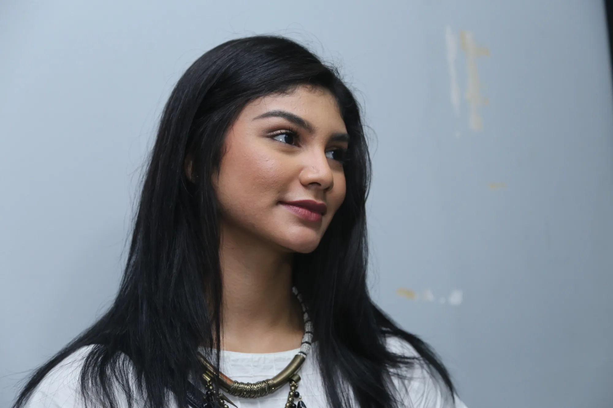 Jihane Almira akui tak pernah lakukan operasi plastik © KapanLagi.com®/Abbas Adi