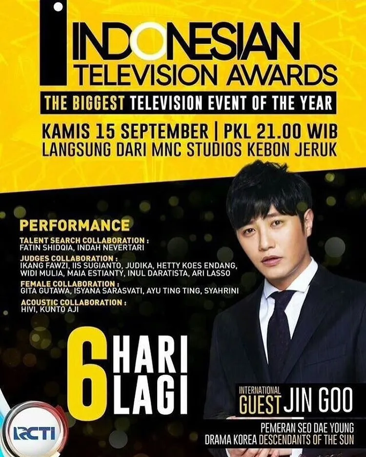 Jin Goo siap sapa fans Indonesia © RCTI