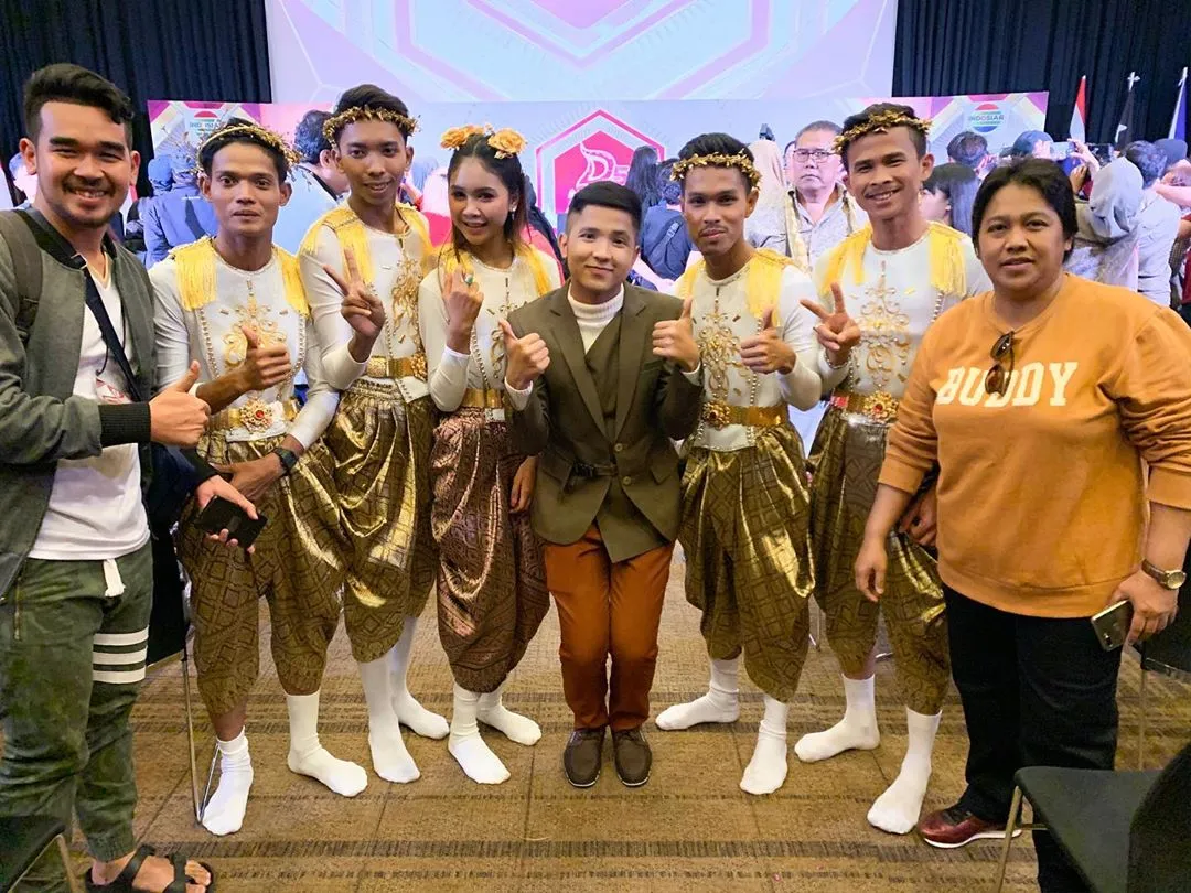Jirayut dan peserta dari Thailand ©instagram.com/jirayutdaa4official