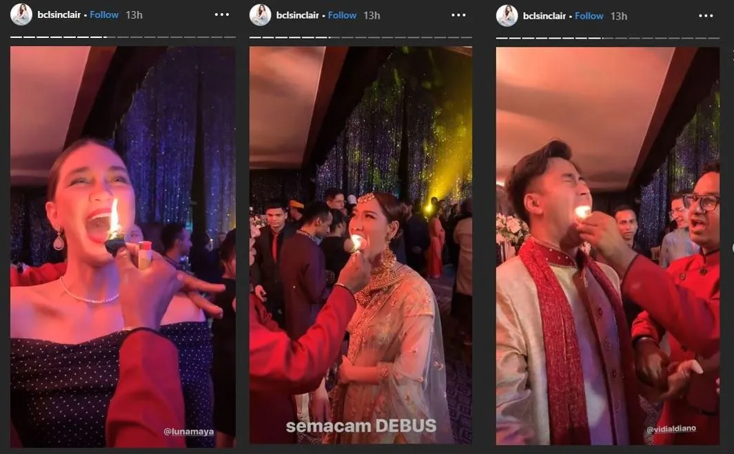 Ada yang tahu kudapan apa yang disantap mereka? © instagram.com/bclsinclair