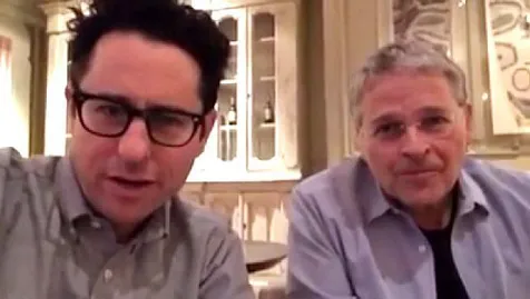 JJ Abrams dan Lawrence Kasdan @sumber: youtube/starwars