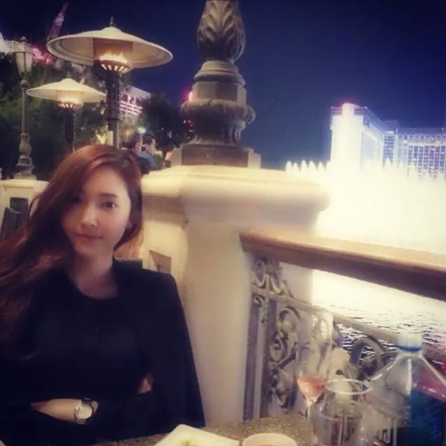 Jessica Jung saat berlibur di Las Vegas. ©Instagram/Jessica.syj