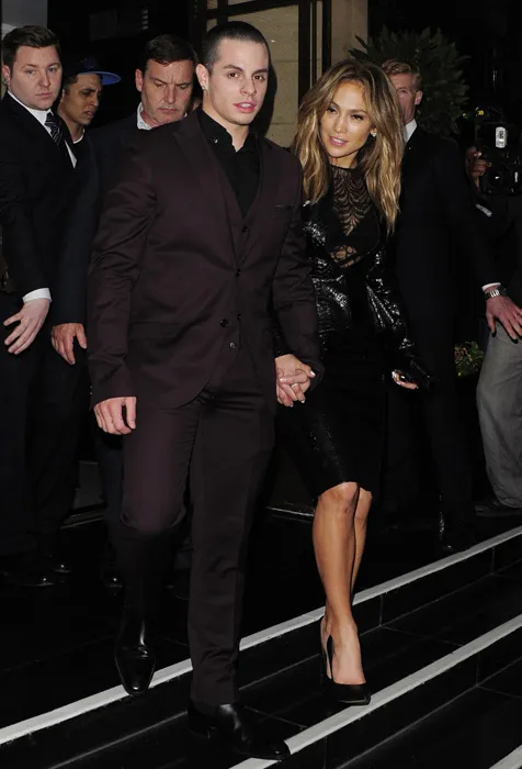 Jlo dan Casper ketika masih bersama @ splashnews.com