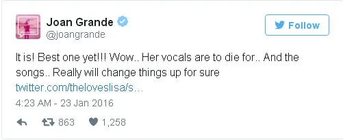 Ibu Ariana Grande memberi bocoran album baru putri tercinta. ©dok istimewa