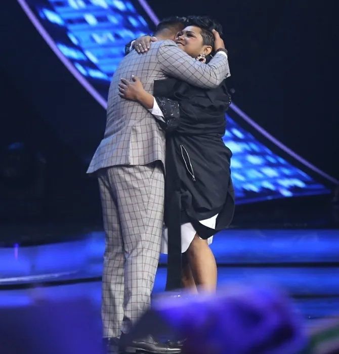 Joan pulang dengan lapang dada. © KapanLagi.com/Agus Apriyanto