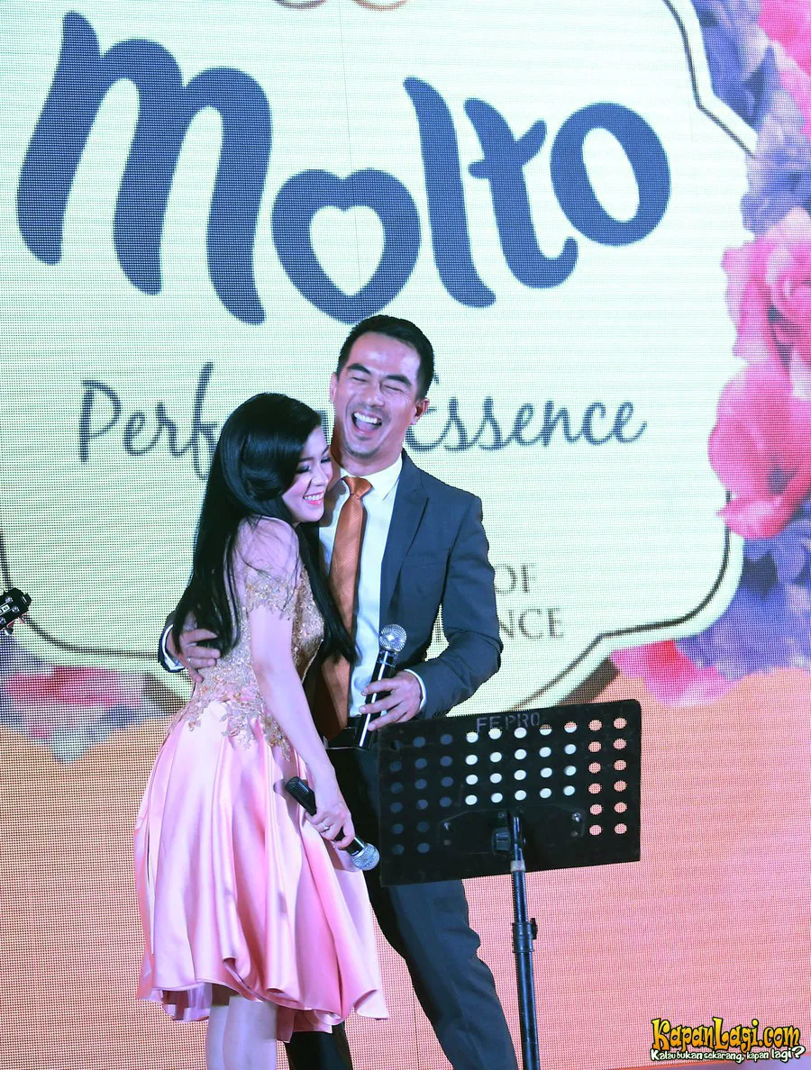 Kemesraan Joe-Julia kala tampil bersama/©Kapanlagi.com®/Budy Santoso