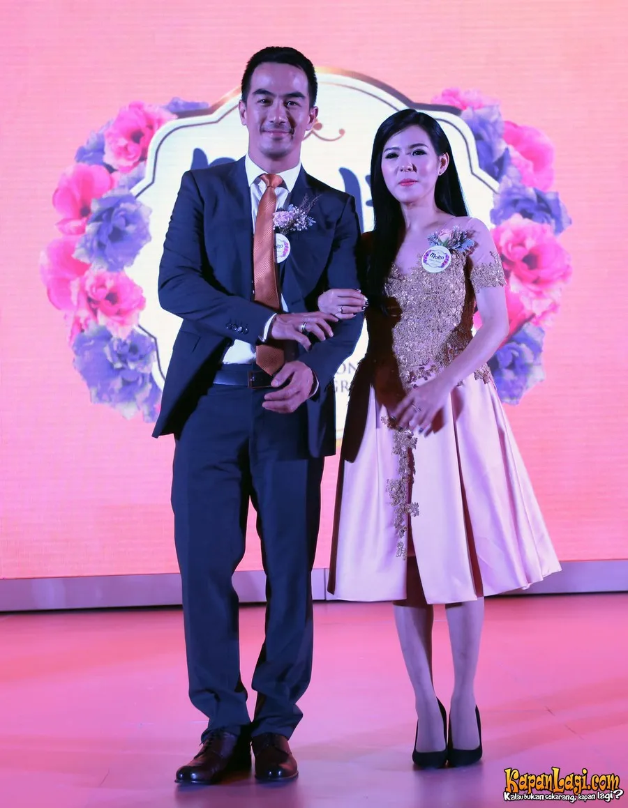 Joe Taslim akhirnya membawa sang istri di event yang diliput banyak media. ©KapanLagi.com®/Budy Santoso