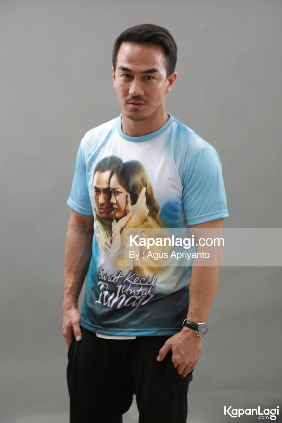 Joe Taslim berharap SURAT KECIL UNTUK TUHAN akan dapat kesuksesan besar melampaui WONDER WOMAN © KapanLagi.com®/Budy Santoso