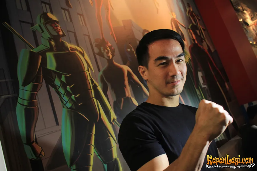 Joe Taslim tak mau bocorkan film terbarunya.