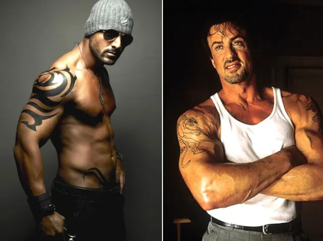 John Abraham - Sylvester Stallone @ apunkachoice.com