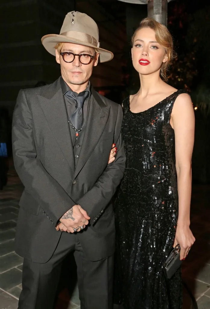 Johnny Depp dan Amber Heard @ celebuzz.com