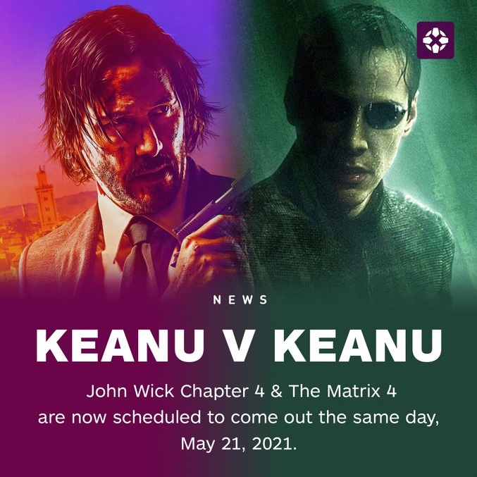 Film Keanu Reeves John Wick 4 And Matrix 4 Rilis Di Hari Yang Sama 2078