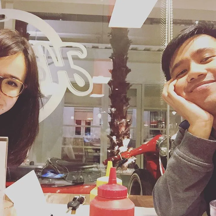 Joshua Suherman posting foto selfie bareng Pamela Bowie. ©Instagram/jojosuherman