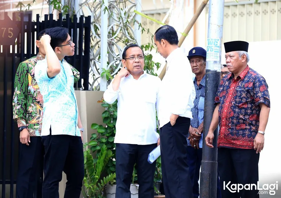 Sederet Menteri dalam kabinet Jokowi sebagian bakal datang di acara pagi hari dan lainnya di malam hari. ©KapanLagi.com/Bayu Herdianto