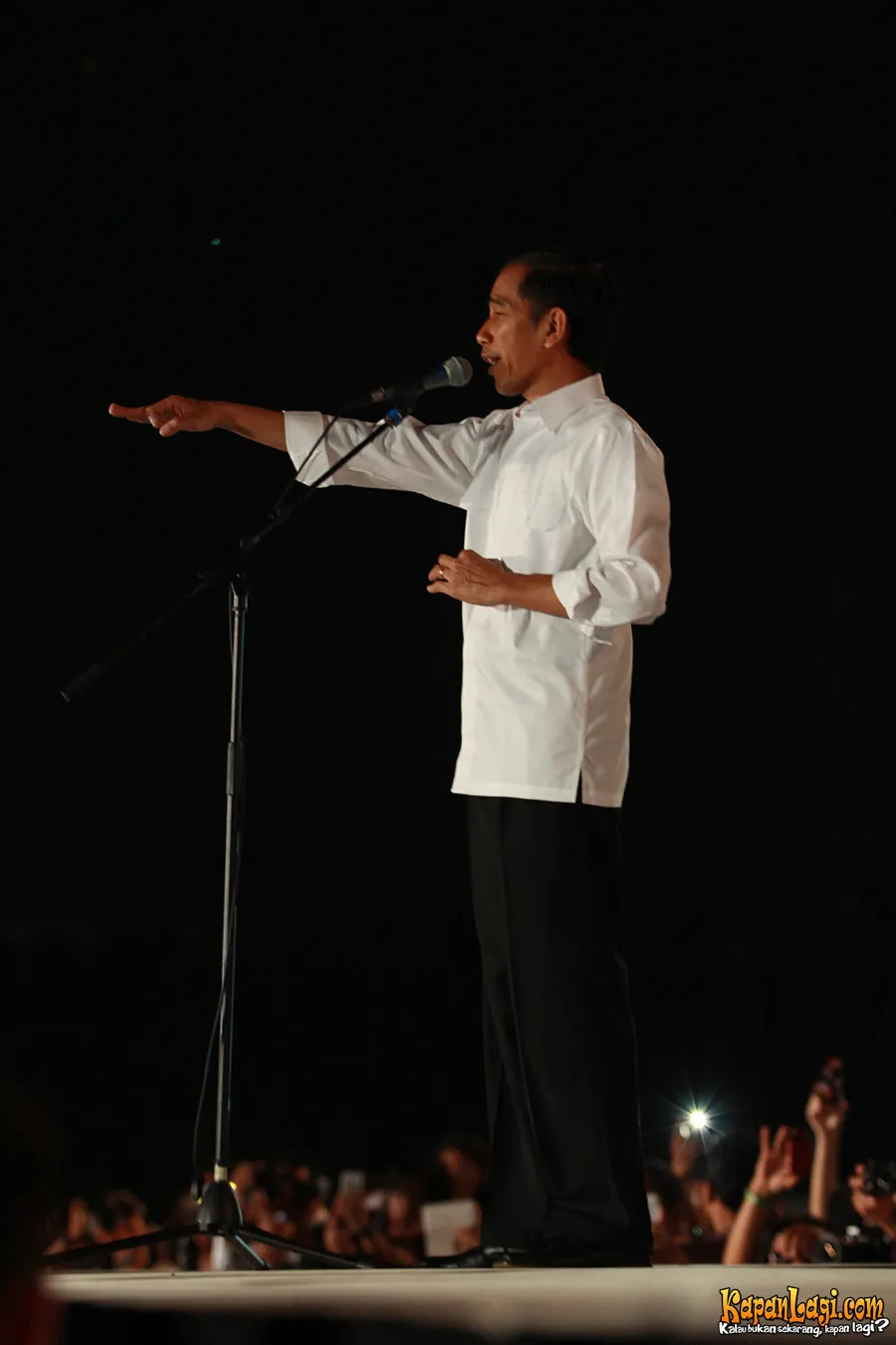 Jokowi disebut memiliki Indra Keenam. ©KapanLagi.com®/Agus