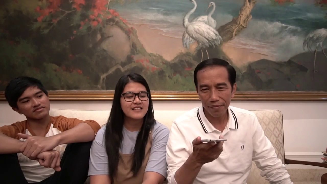 Jokowi Menelepon Neisha © Youtube