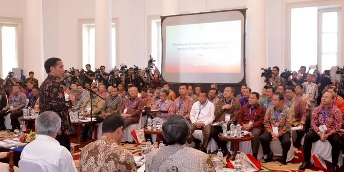 Presiden Jokowi mengutarakan keinginannya untuk memindahkan Ibukota ke Palangkaraya pada tahun 2016 lalu © merdeka.com