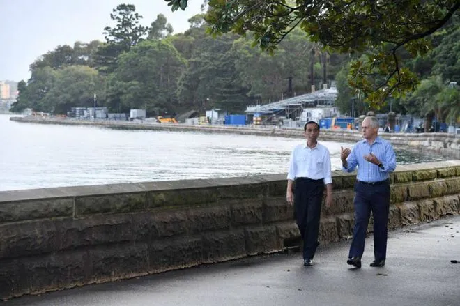 Jokowi saat berada di Sydney Minggu (26/02) lalu © Facebook.com/Kementrian Sekretariat Negara