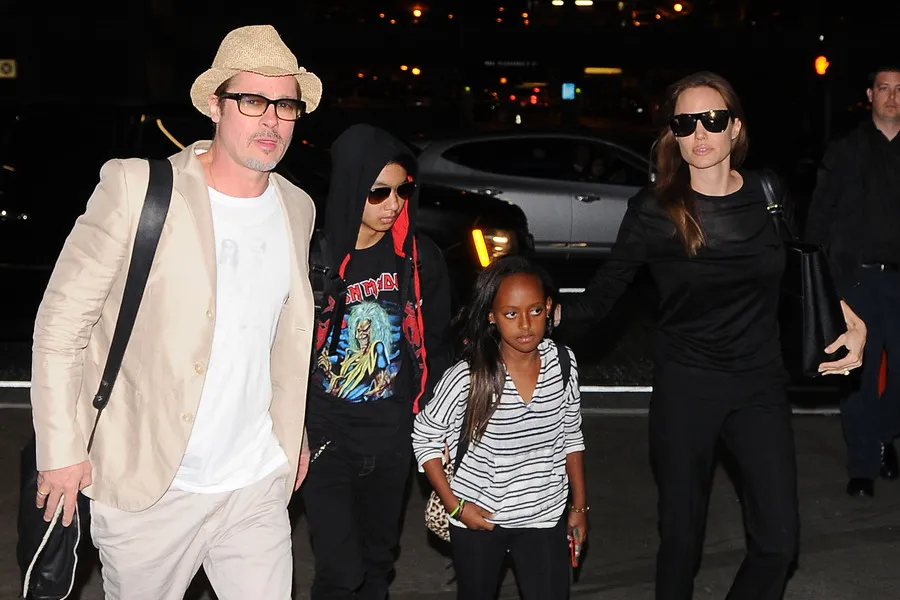 Brad bertahan demi keenam orang anaknya ©splashnews.com